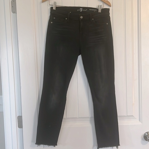 7 For all Mankind Roxanne Ankle Jeans Size 26 - Picture 1 of 7